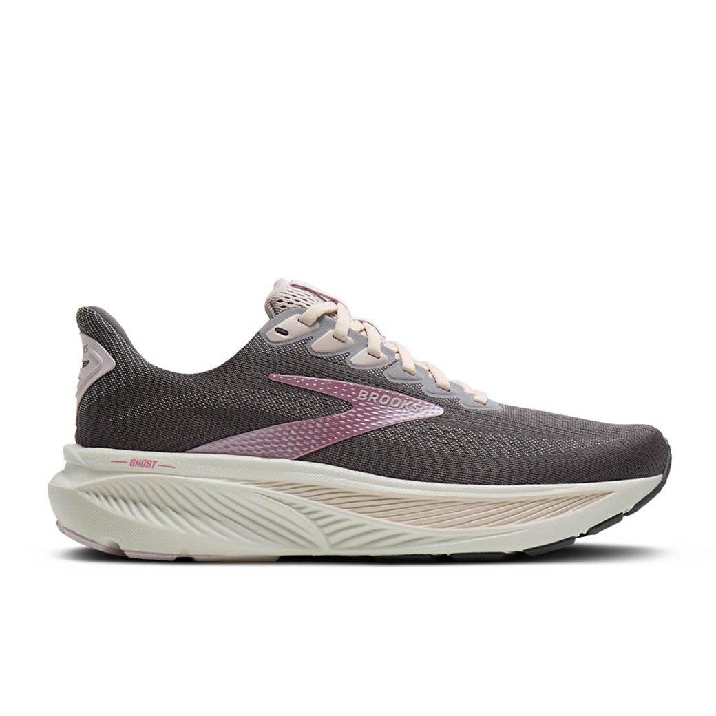 Womens Brooks Running Ghost 17 in Poppy Seed/Pink/Bluewash – Lucky