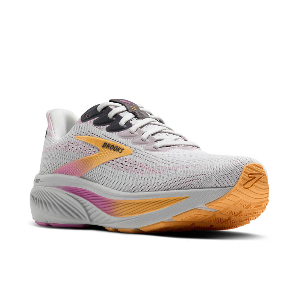 Womens Brooks Running Ghost 17 in Oyster/Apricot/Pink – Lucky Shoes