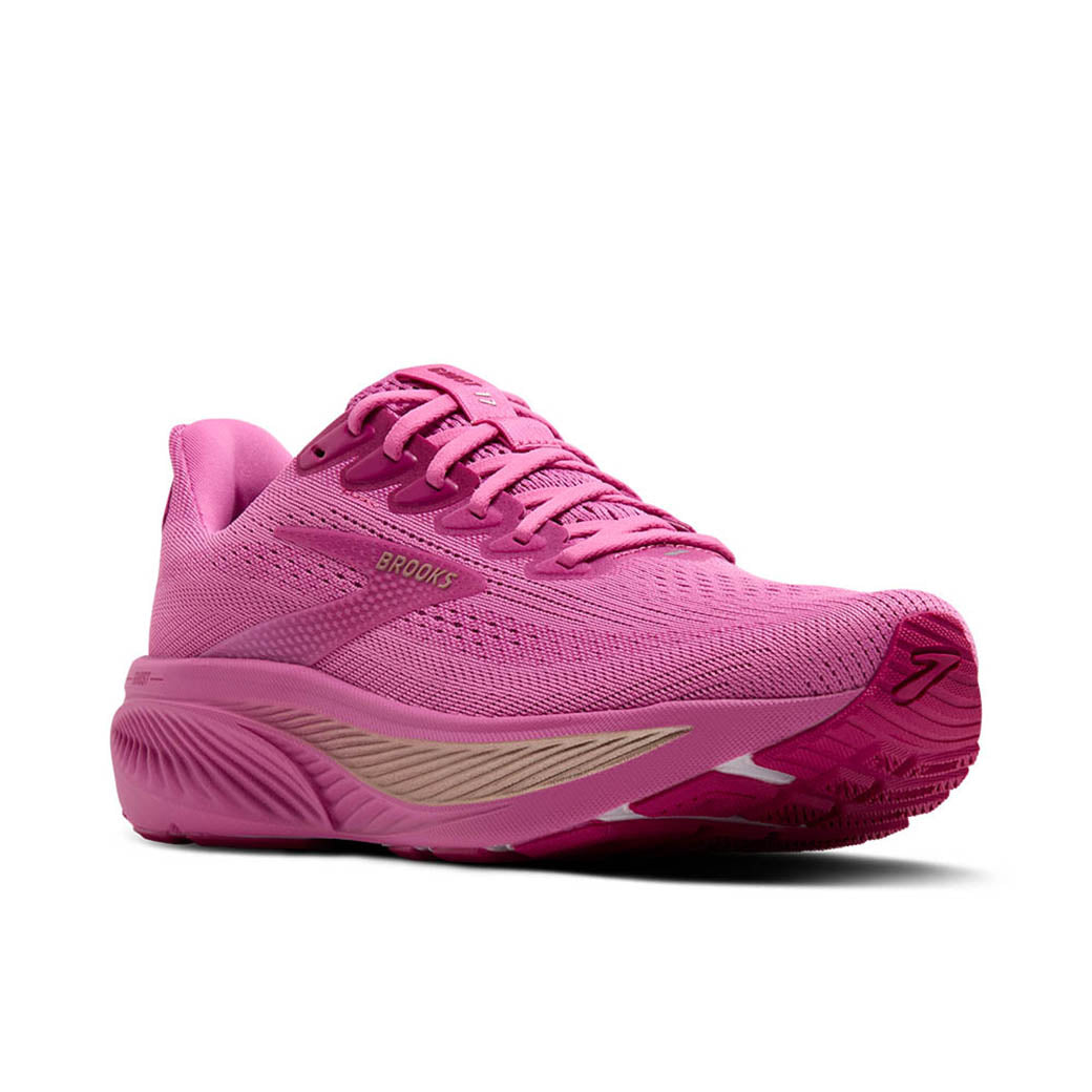 Womens Brooks Running Ghost 17 in Pink/Fuchsia/Gold – Lucky Shoes
