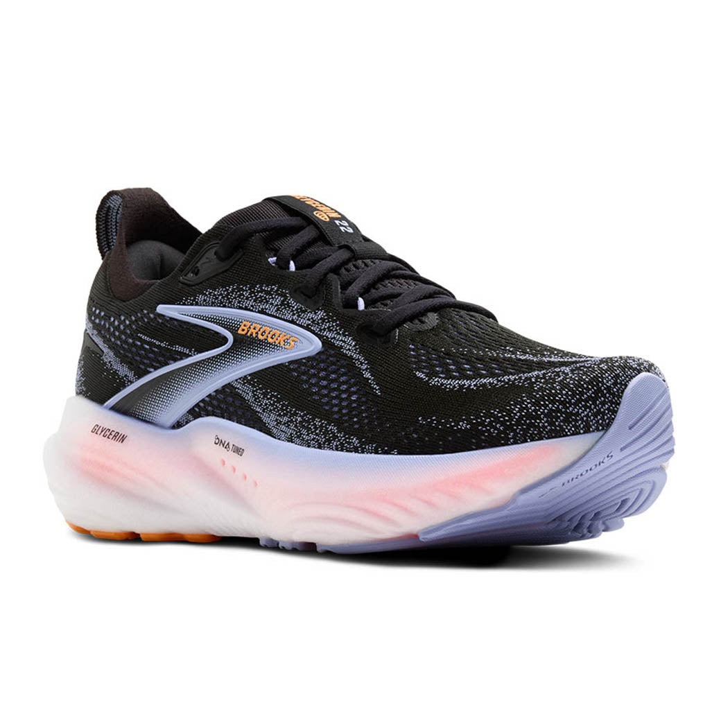 Brooks Running Glycerin 22 Black/Blue Heron/Orange