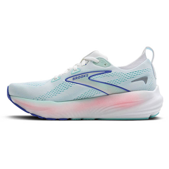 Womens Brooks Running Glycerin 22 in White/Limpet Shell/Amparo