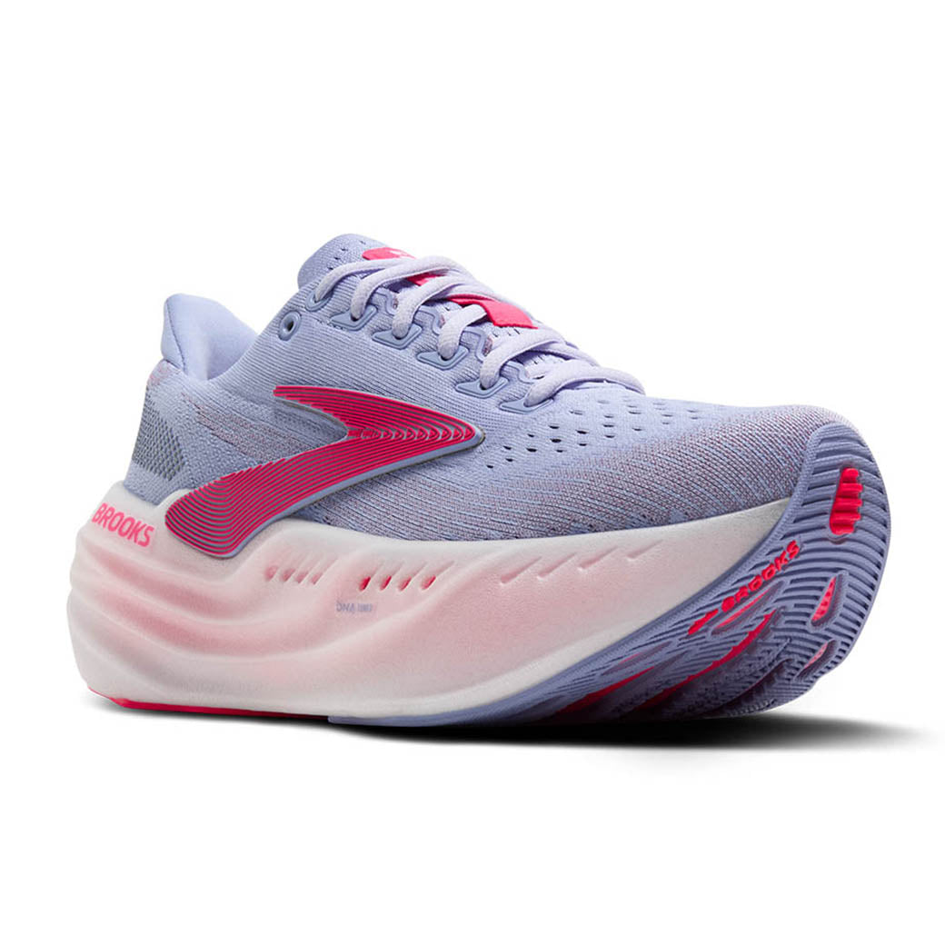 Brooks Running Glycerin Max Blue Heron/Diva Pink/White