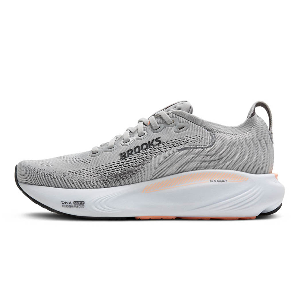 Womens Brooks Running Adrenaline GTS 25 in Grey/Blackened Pearl