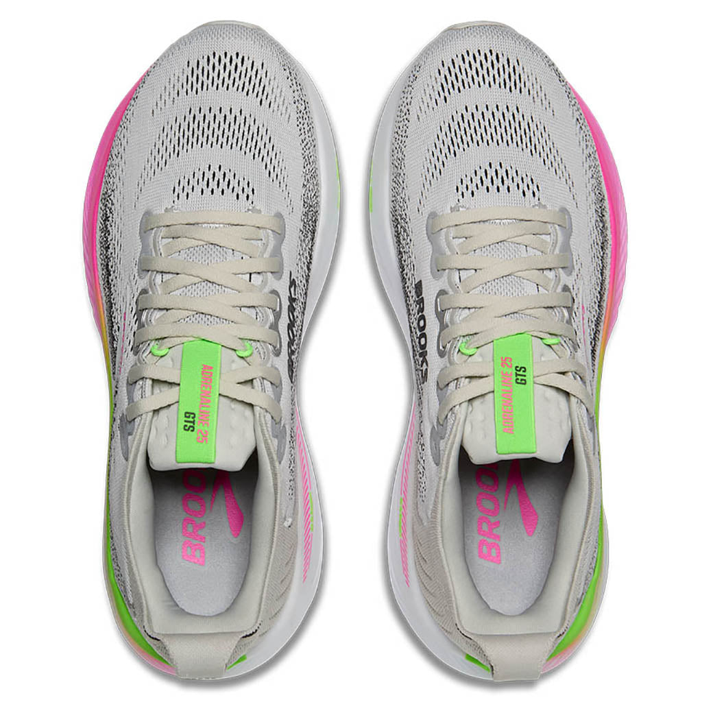Brooks Running Adrenaline GTS 25 Oyster/Pink/Green