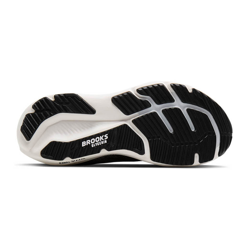 Mens Brooks Running Glycerin 23 in Black/Grey/White
