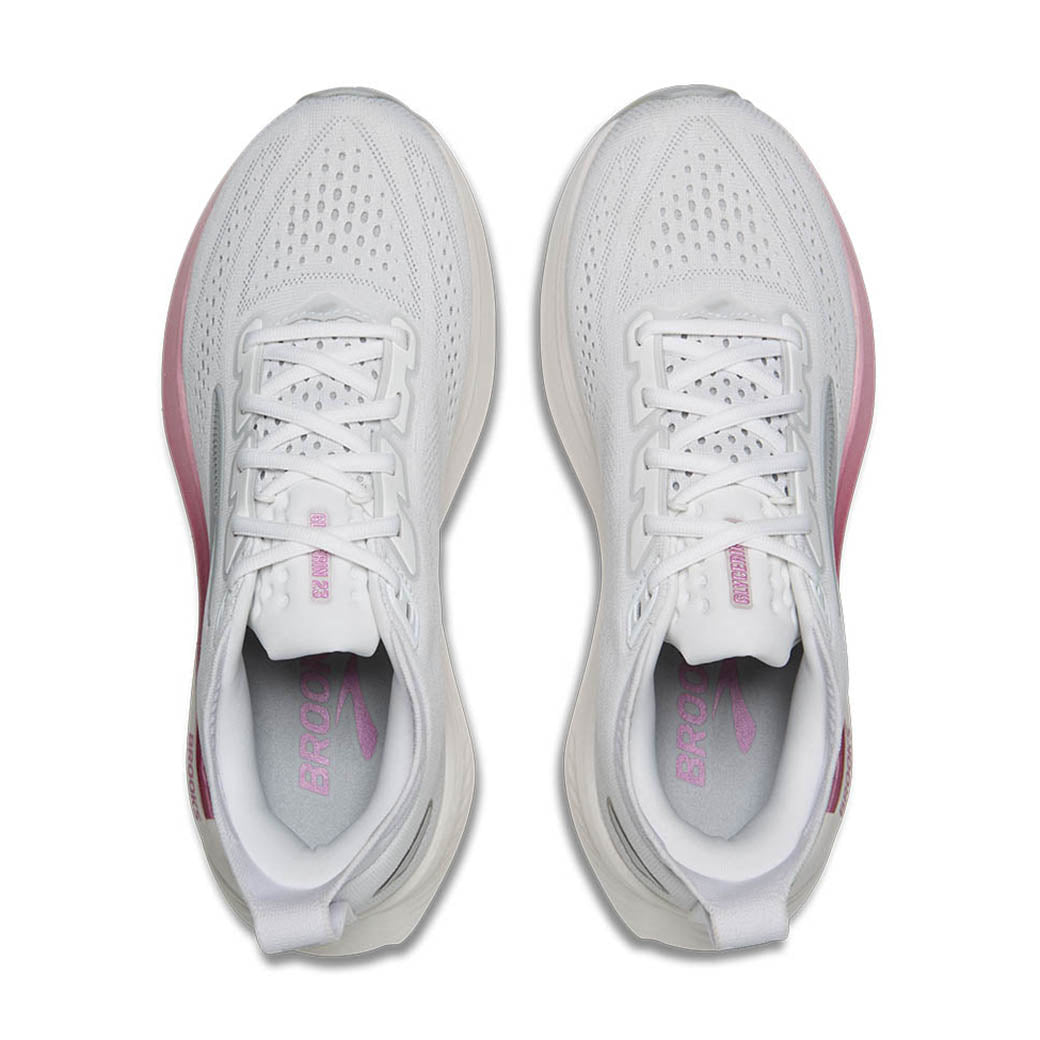 Brooks Running Glycerin 23 White/ Harbor Mist/Metallic
