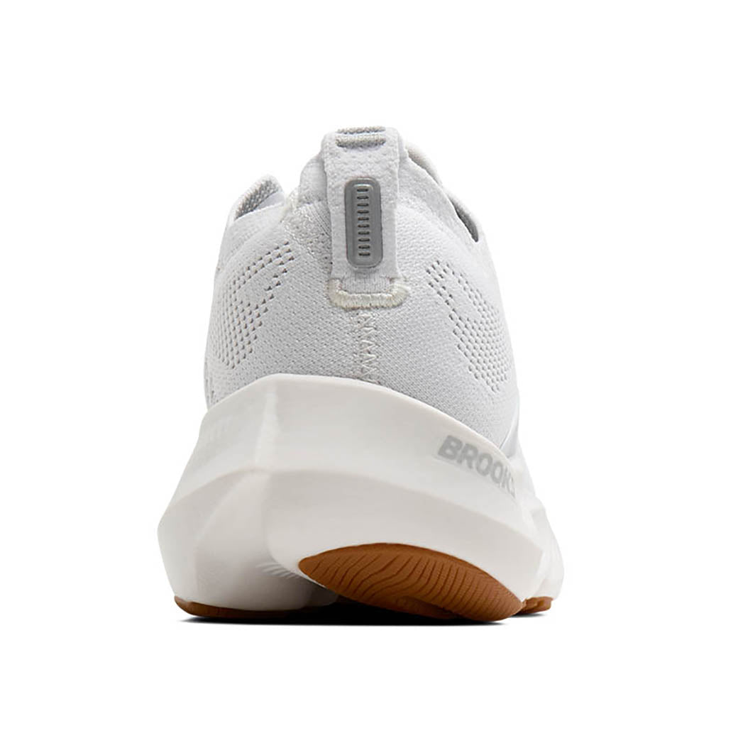 Womens Brooks Running Glycerin GTS 23 in White/ Harbor Mist/Metallic