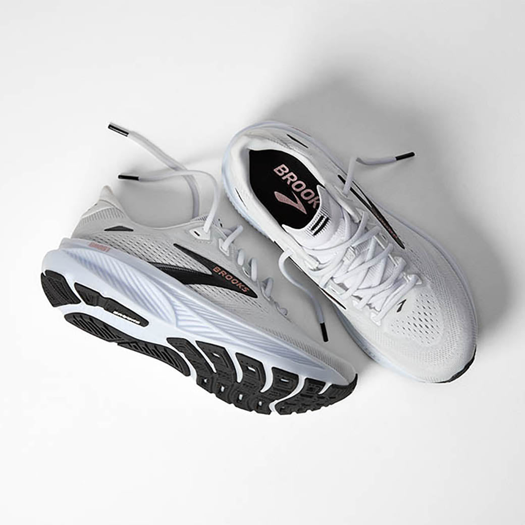 Brooks Running Ghost 18 White/Black/Rose Gold