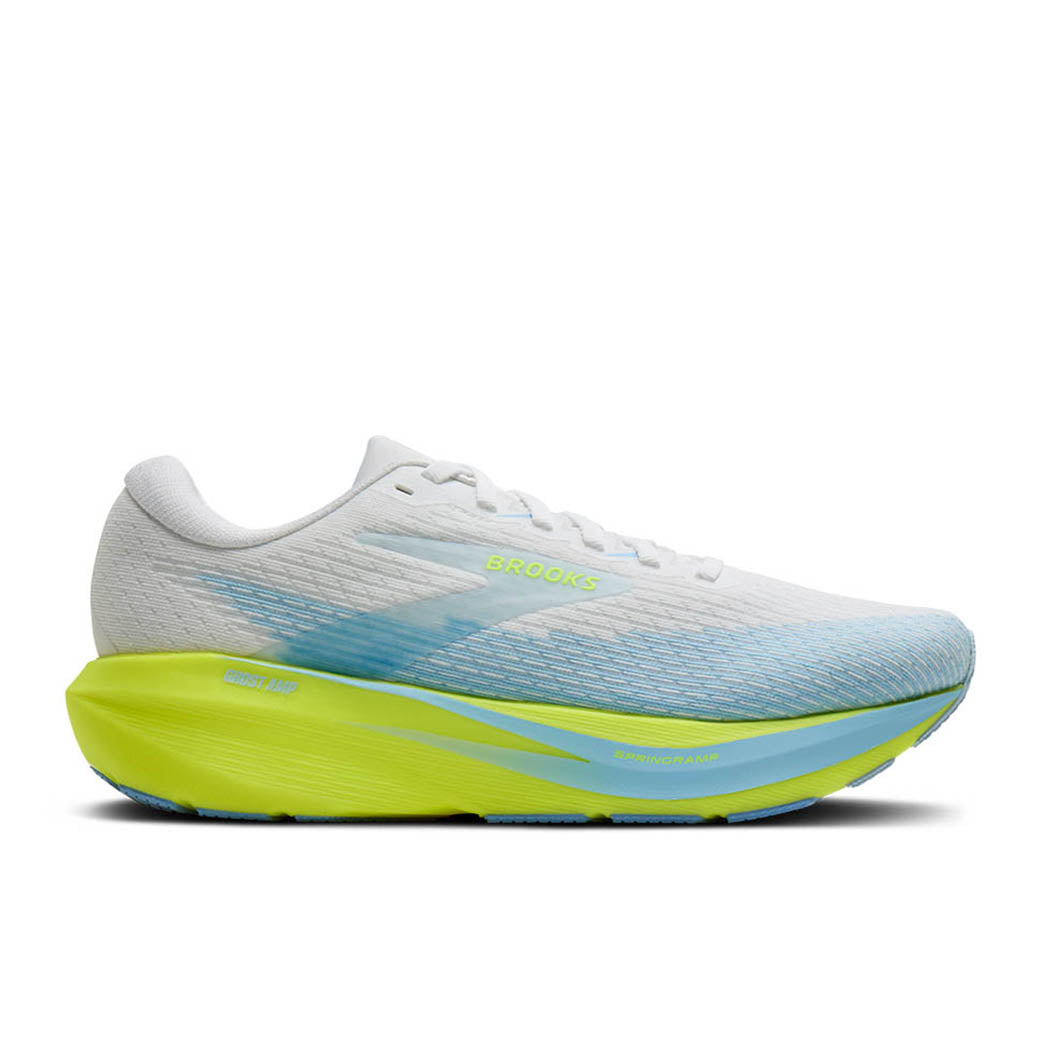 Brooks Running Ghost Amp White/Blue/Nightlife