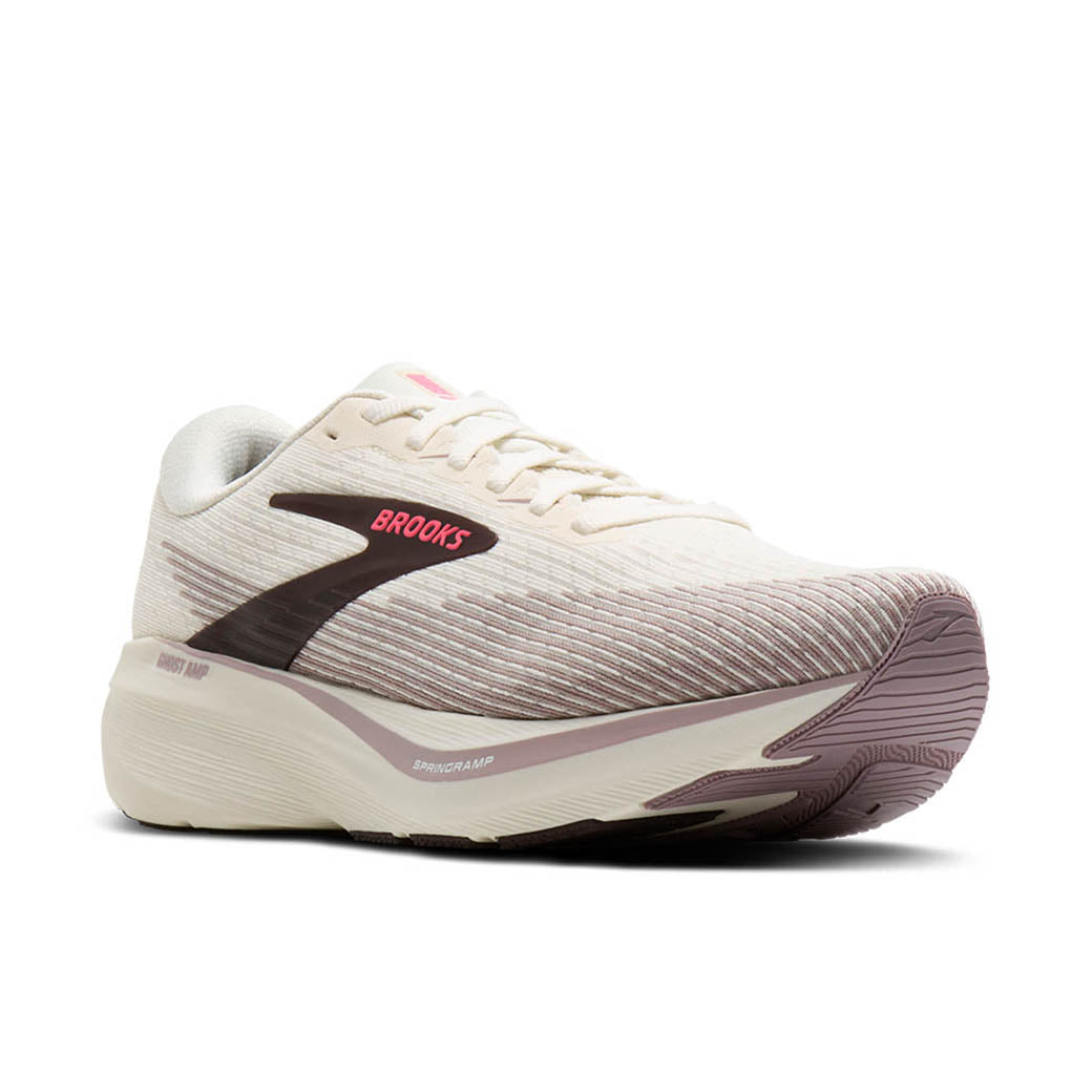 Brooks Running Ghost Amp Arctic Wolf/Dove/Pink