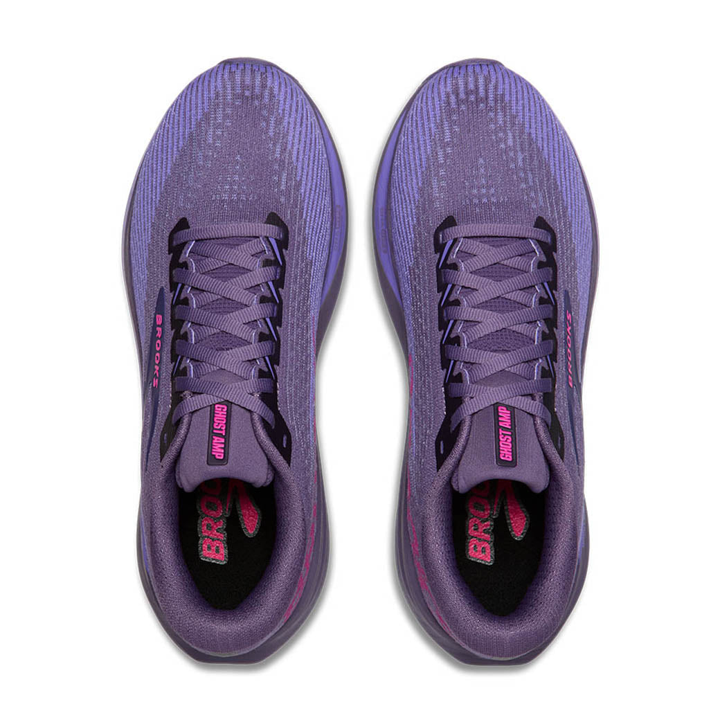 Brooks Running Ghost Amp Purple/Purple/Fuchsia