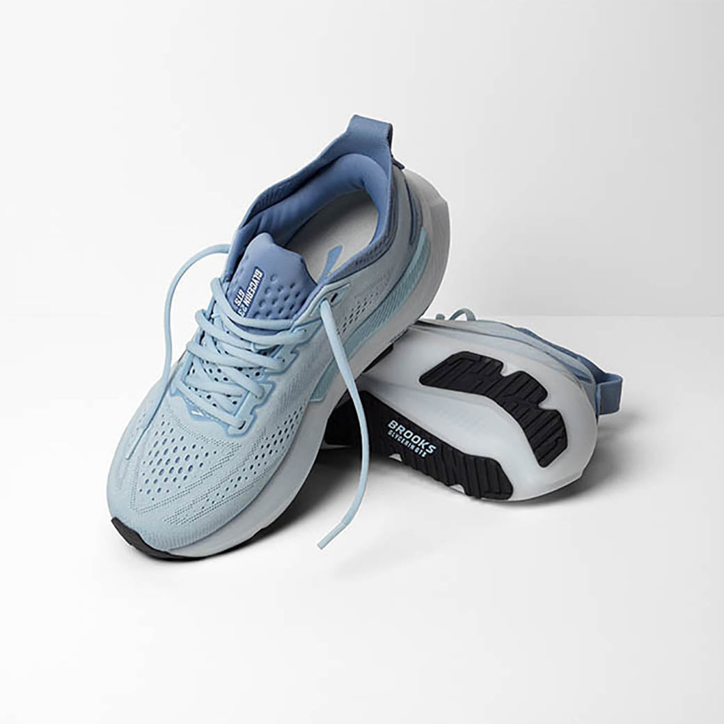Womens Brooks Running Glycerin GTS 23 in Nantucket Breeze/Rain/Clear