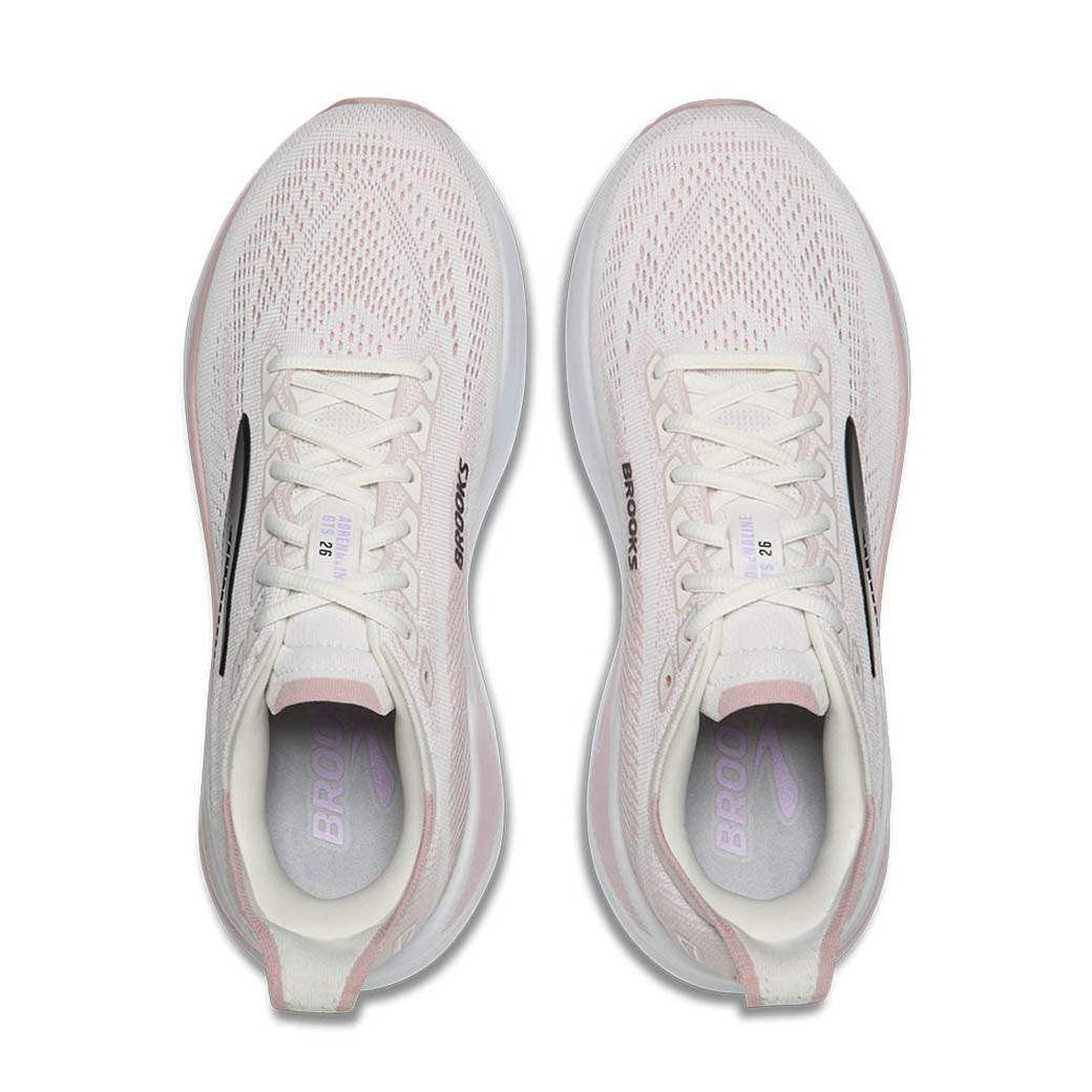 Brooks Running Adrenaline GTS 26 Blanc/Violet Ice/Hyper Iris