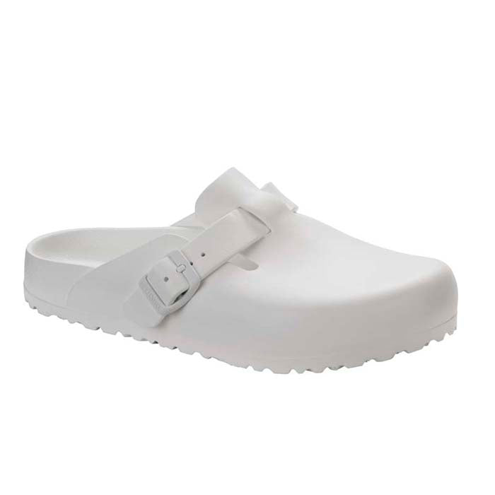 Womens Birkenstock Boston EVA Narrow in White – Lucky Shoes