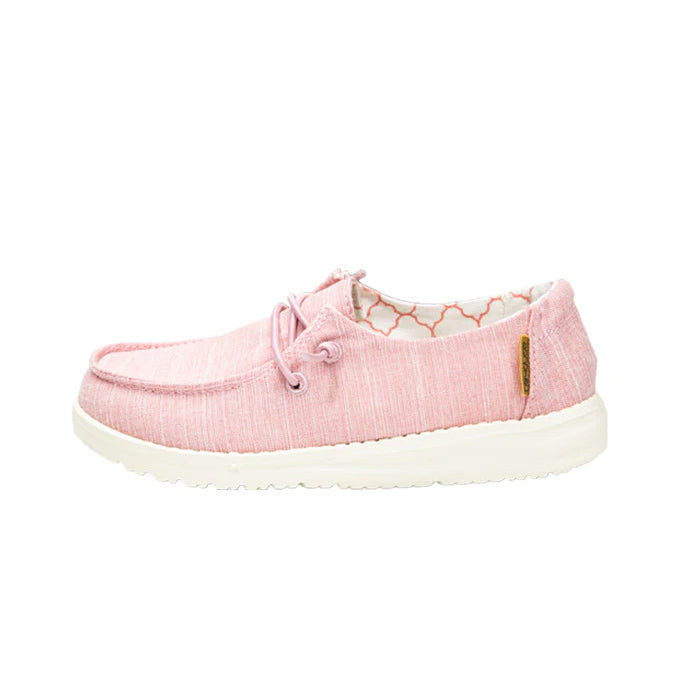 Big Girl Hey Dude Wendy Slip On Loafer in Cotton Candy