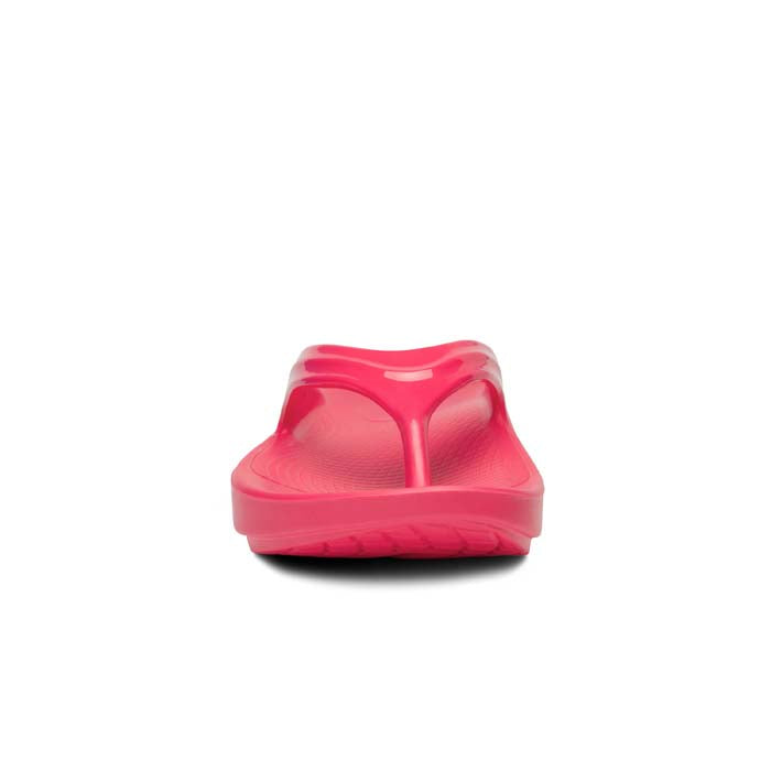 Womens Oofos Oolala in Neon Berry – Lucky Shoes