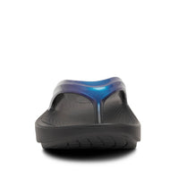 Oofos Oolala Luxe Shimmer Blue