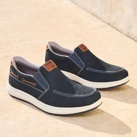 Mens Rieker Reinhard 68 in Pazifik/Amaretto