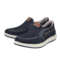 Mens Rieker Reinhard 68 in Pazifik/Amaretto