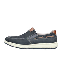 Mens Rieker Reinhard 68 in Pazifik/Amaretto