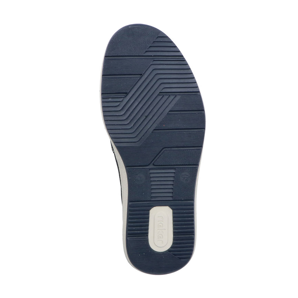 Mens Rieker Reinhard 68 in Pazifik/Amaretto