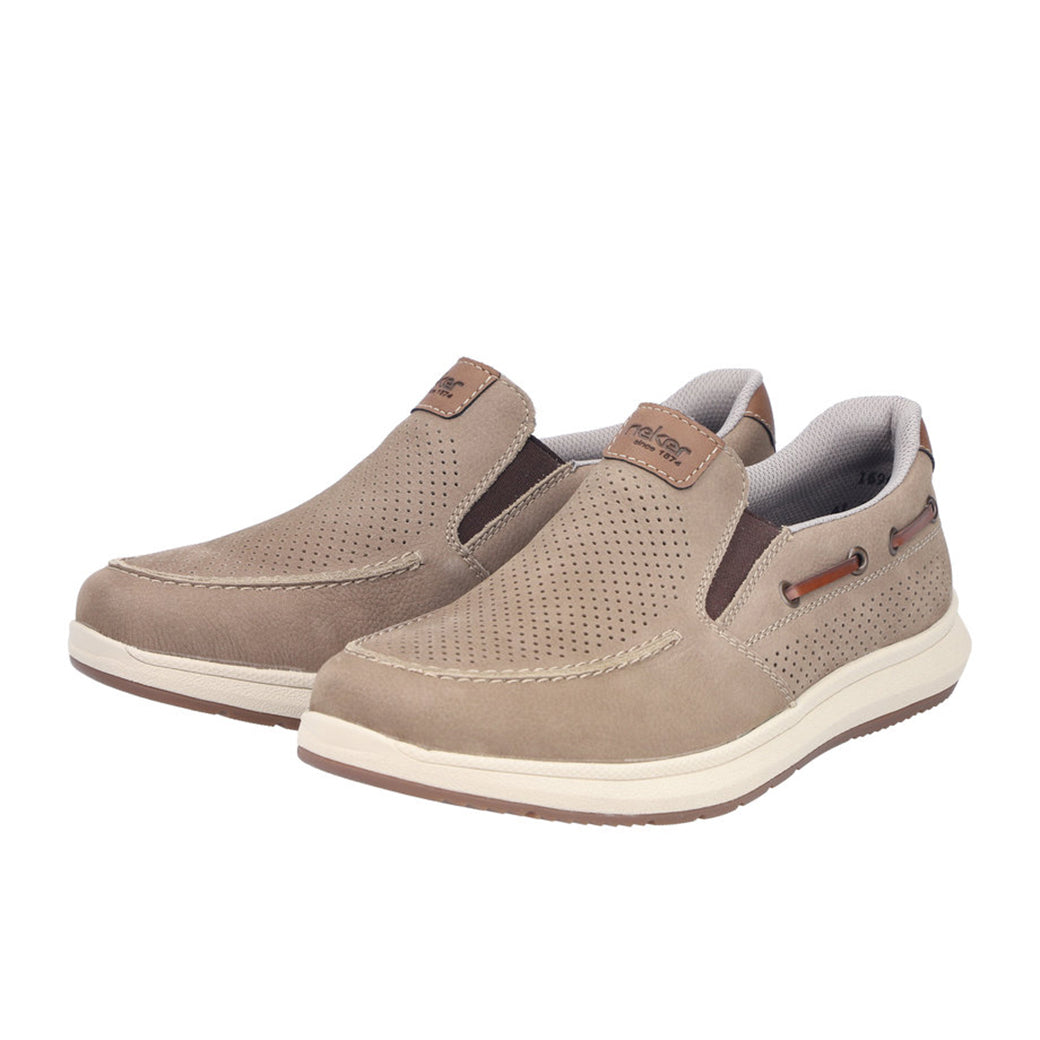 Mens Rieker Reinhard 68 in Pfeffer/Nuss