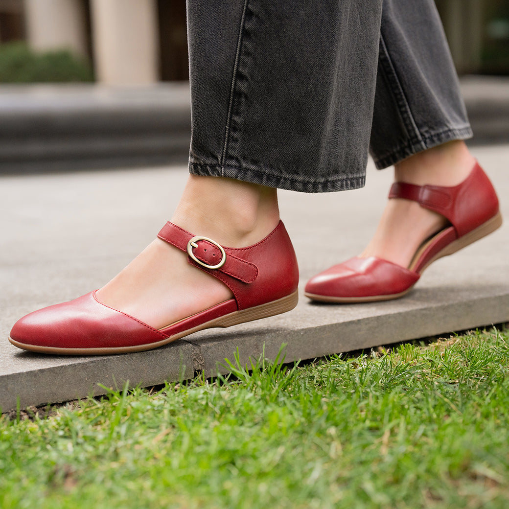 Womens Dansko Liv in Red