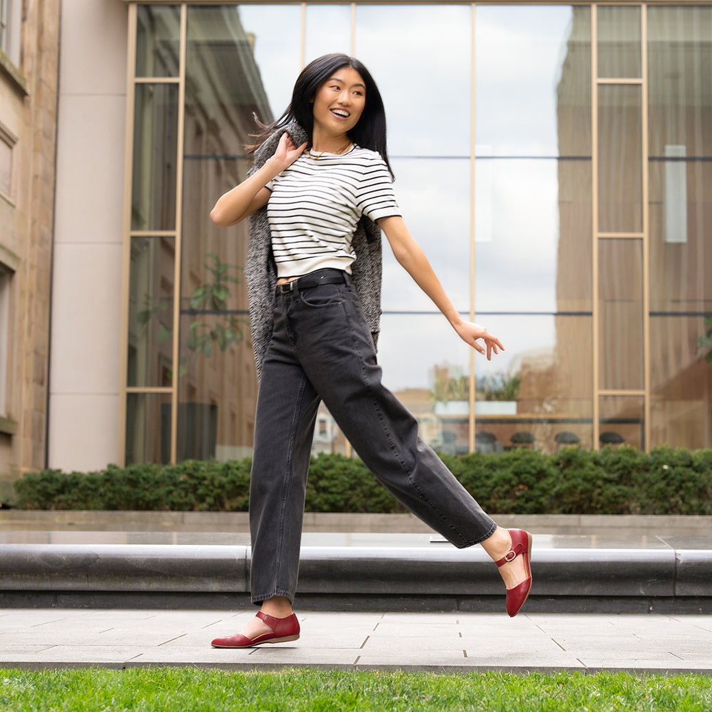 Womens Dansko Liv in Red
