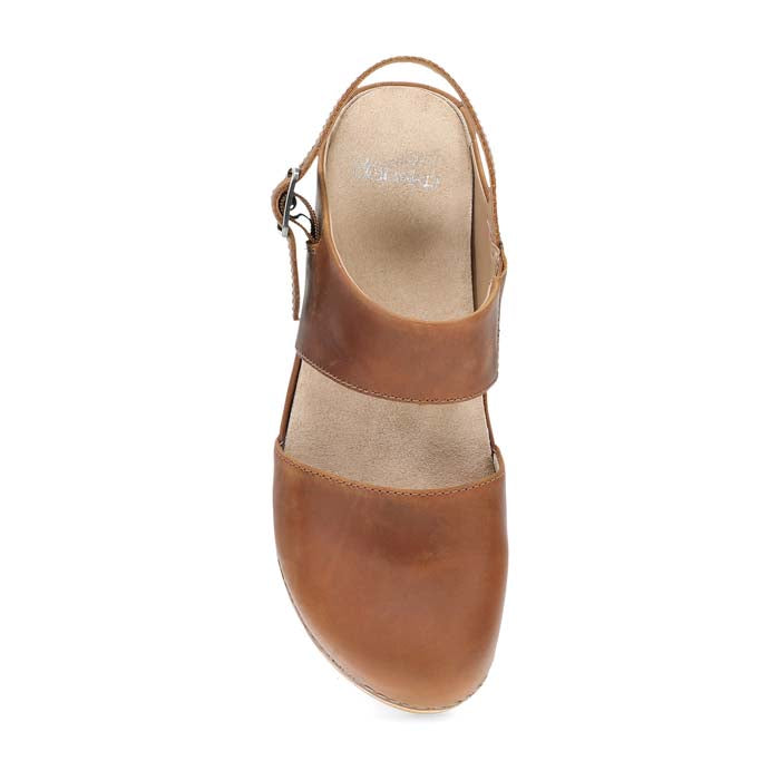 Womens Dansko Lucia in Tan – Lucky Shoes