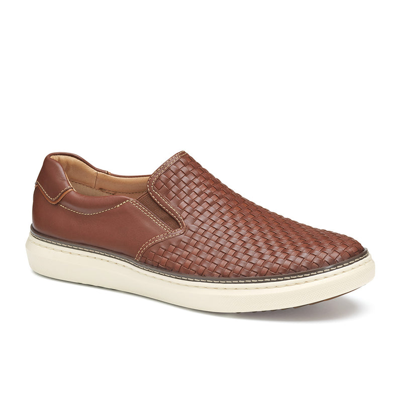 Johnston & Murphy Mcguffey 2 Slip-On Woven Tan