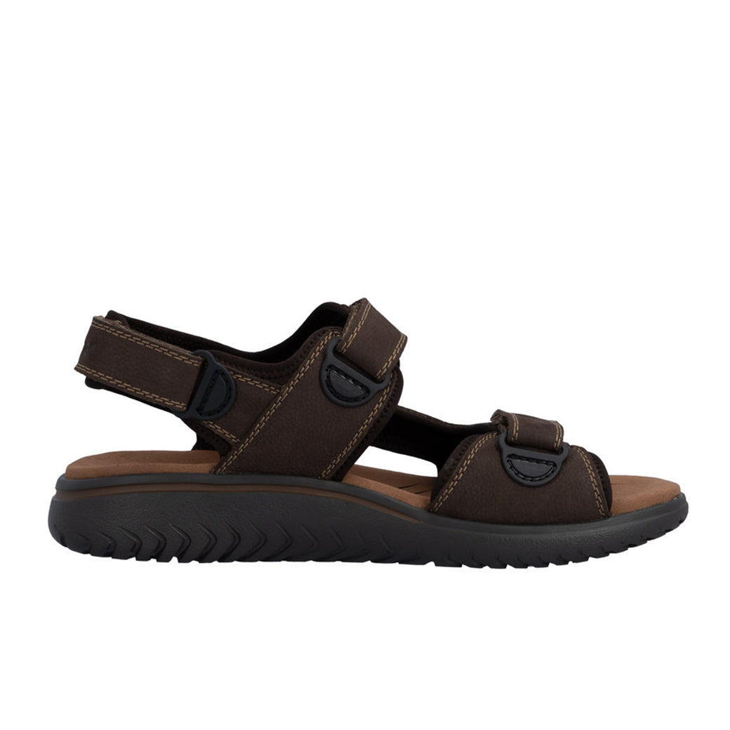 Mens Rieker Clark 50 in Moro/Braun/Mandel