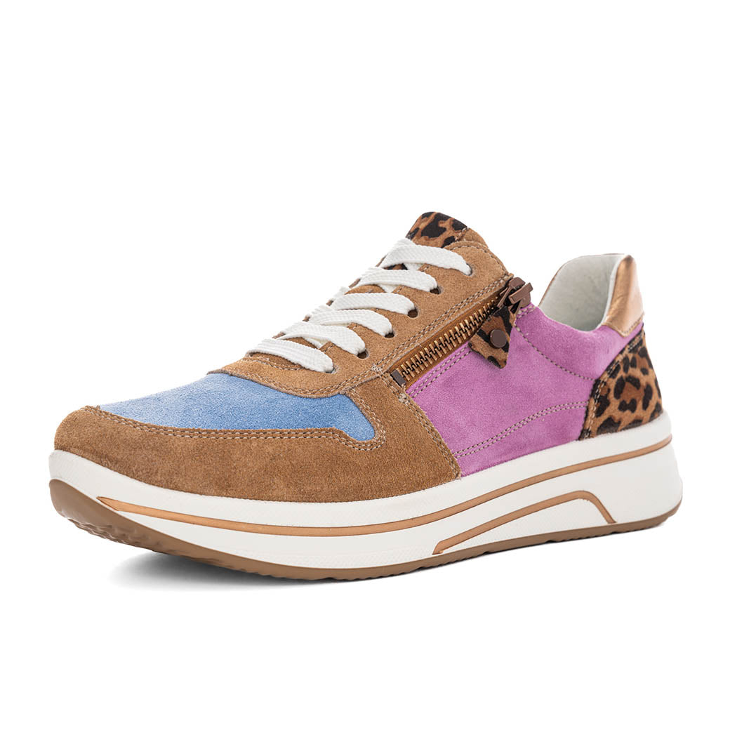 ari♡ Womens Ara Sage in Biscuit/Azure Blue/Orchid – Lucky Shoes
