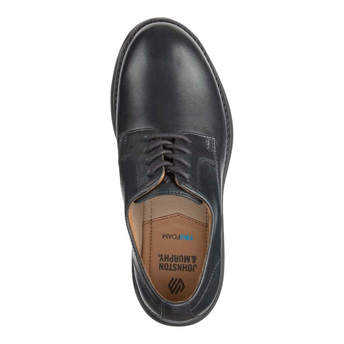 Johnston & Murphy Upton Plain Toe Black