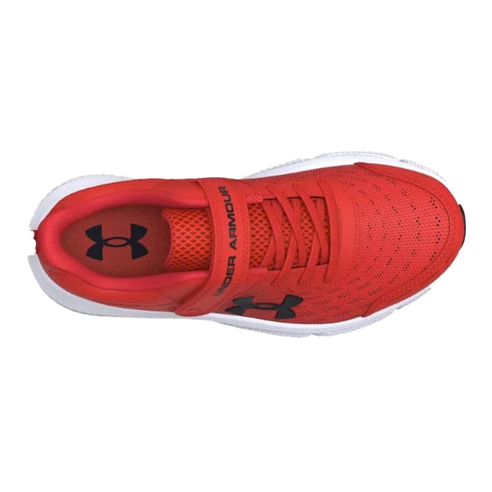 Red under armour shoes boys online