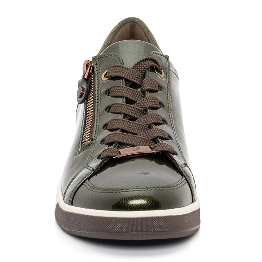 Womens Ara Rei in Forest – Lucky Shoes