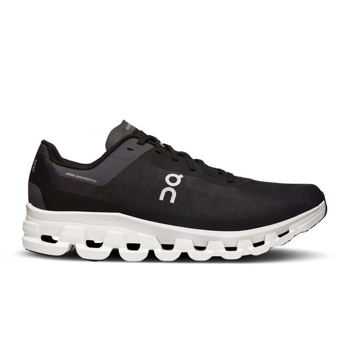 Mens On Running Cloudflow 4 in Black/White – Lucky Shoes