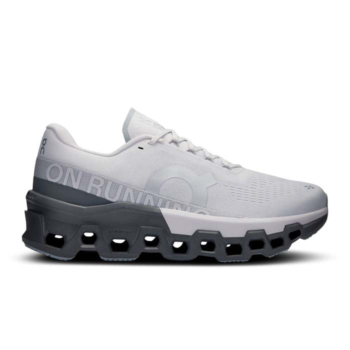 Mens On Running Cloudmonster 2 in Frost/Rock – Lucky Shoes