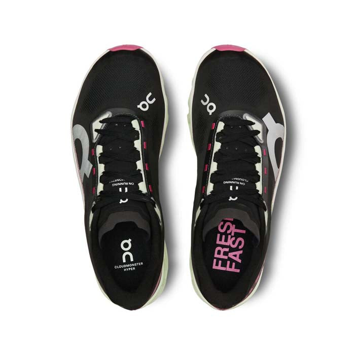 Mens On Running Cloudmonster Hyper in Black/Lima – Lucky Shoes