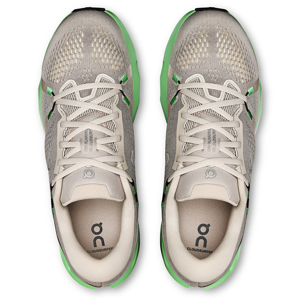 Mens On Running Cloudsurfer 2 in Truffle/Honeydew – Lucky Shoes