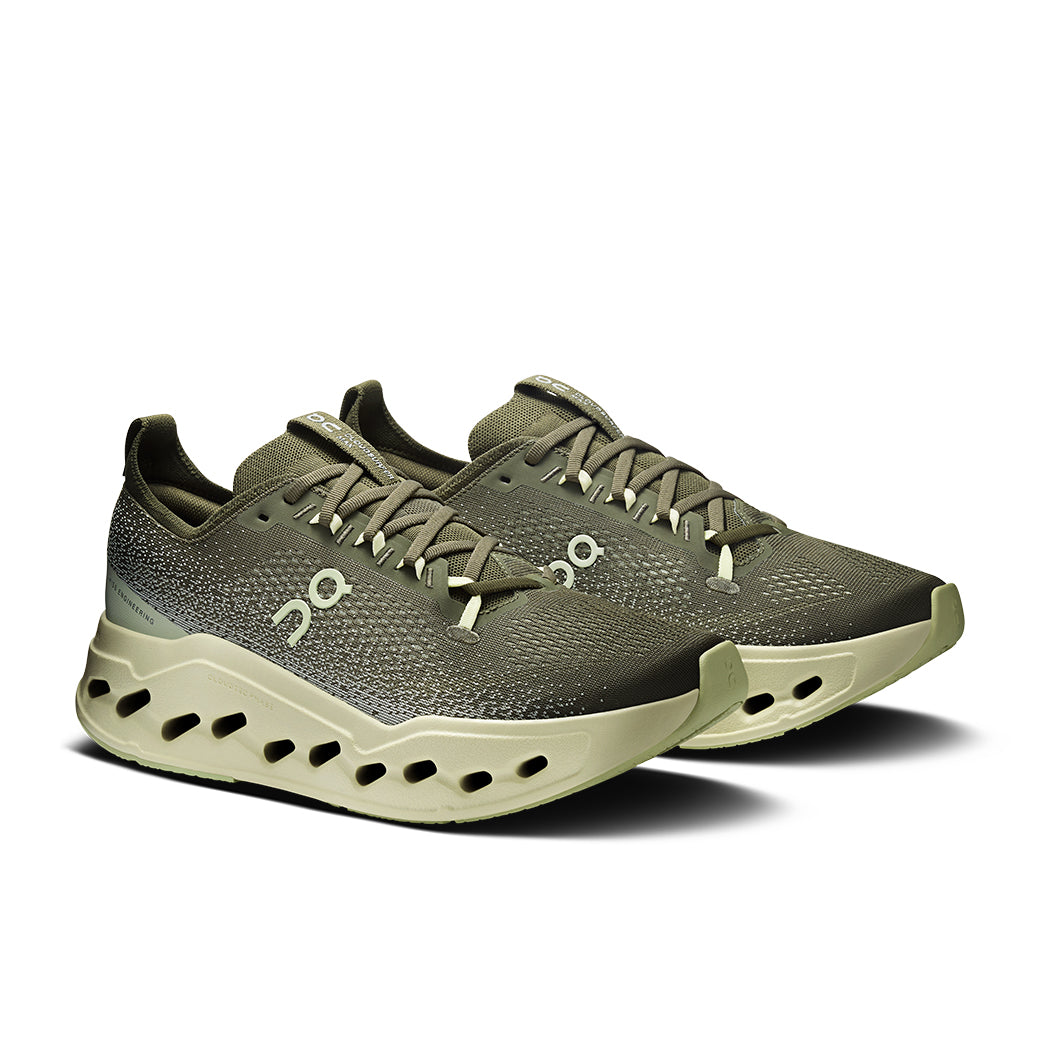 On Running Cloudsurfer Max Olive/Seedling