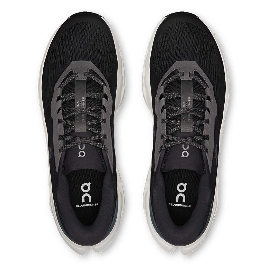 Mens On Running Cloudrunner 3 in Black/Ivory