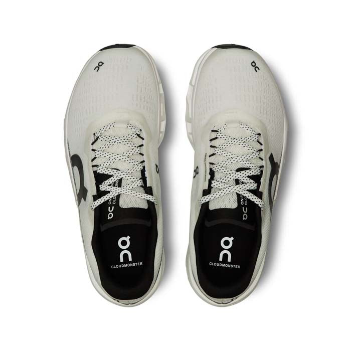 Womens On Running Cloudmonster 2 in White/Frost