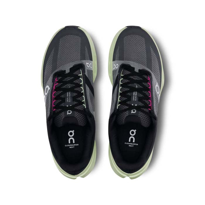 Womens On Running Cloudsurfer Next in Black/Lima