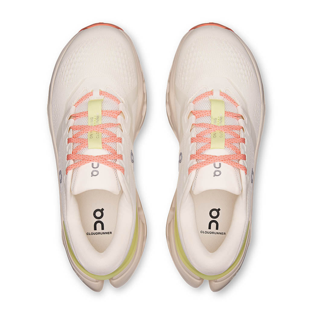 Womens On Running Cloudrunner 3 in Ivory/Dew
