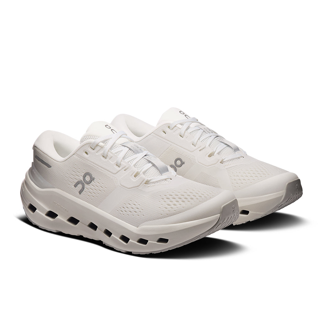 Womens On Running Cloudrunner 3 Wide in White/Ivory