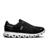 Mens On Running Cloud 6 Wide in Black/White