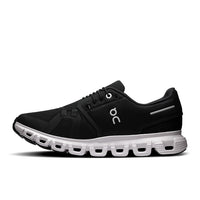Mens On Running Cloud 6 Wide in Black/White