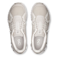 Womens On Running Cloud 6 Wide in Pearl/White
