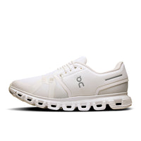 Womens On Running Cloud 6 Wide in White/White