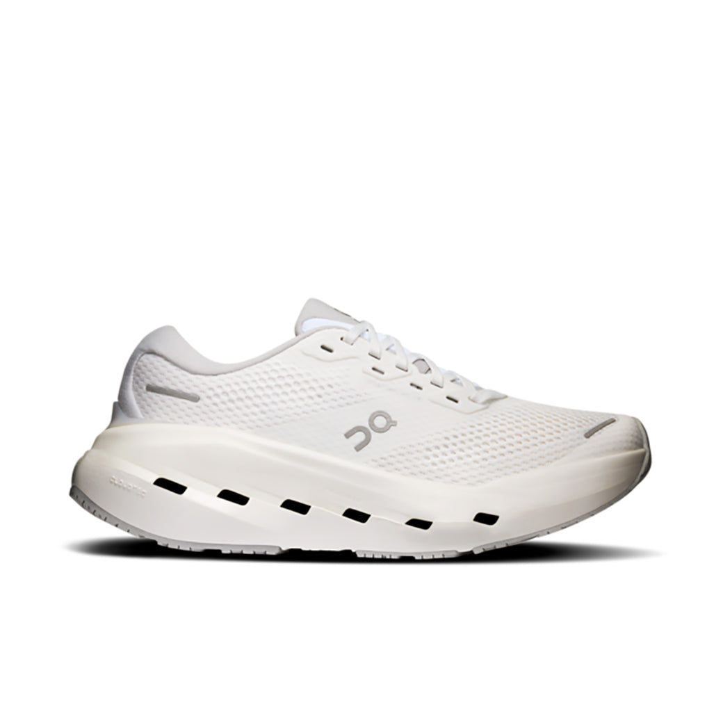 Womens On Running Cloudrunner 3 Max in White/White